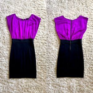 Black & Purple Dress
